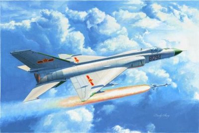 TRUMPETER Maquette avion  J-8D Finback - - Maquette d'avion