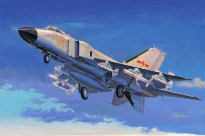 TRUMPETER Maquette avion  J-8F Finback - - Maquette d'avion