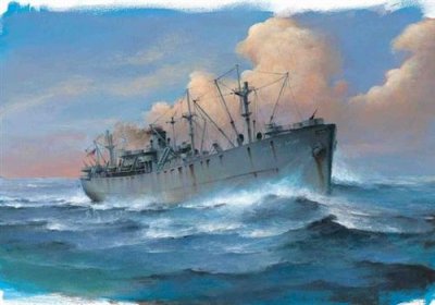 TRUMPETER Maquette avion  Liberty Ship SS John W Brown de la 2&egrave;me GM -