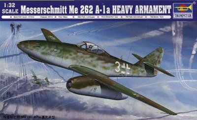 TRUMPETER Maquette avion  ME 262 A-1A- 1/32 - Maquette d'avion