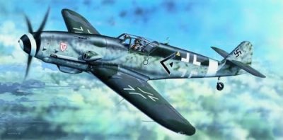 TRUMPETER Maquette avion  Messerschmitt Bf 109G-10 - 1/24 - Maquette d
