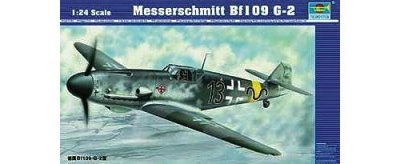 TRUMPETER Maquette avion  Messerschmitt Bf 109G-2 - 1/24 - Maquette d'
