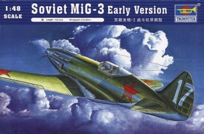 FALLER Maquette avion Trumpeter MIG-3- 1/48 - Maquette d'avion