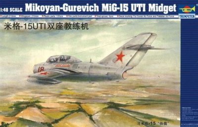 TRUMPETER Maquette avion  Mikoyan MiG-15UTI- 1/48 - Maquette d'avion