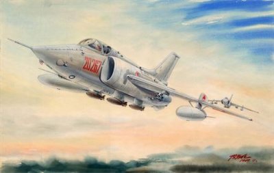 TRUMPETER Maquette avion  Nanchang Q-5C-1/72 - Maquette d'avion