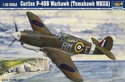 TRUMPETER Maquette avion  P-40B WARHAWK- 1/32 - Maquette d'avion