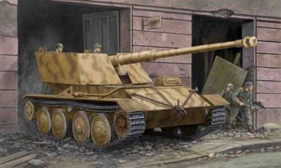 TRUMPETER Maquette avion  PAK-43 88mm Waffentrager (Krupp / Ardelt)- -