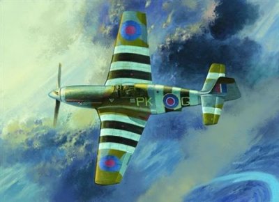 TRUMPETER Maquette avion  RAF MUSTANG MK.III- 1/32 - Maquette d'avion