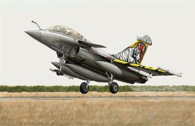 TRUMPETER Maquette avion  RAFALE B-1/144 - Maquette d'avion