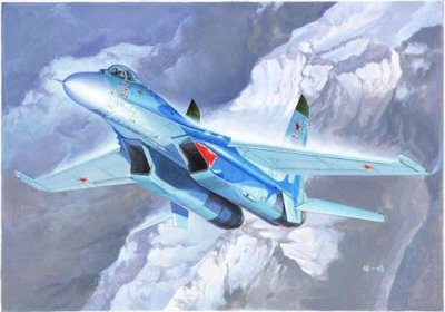 TRUMPETER Maquette avion  Sukhoi SU-27 Flanker B- - Maquette d'avion