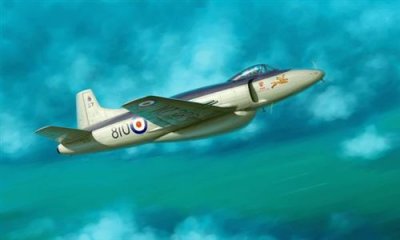 TRUMPETER Maquette avion  Supermarine Attacker FB.2- 1/48 - Maquette d