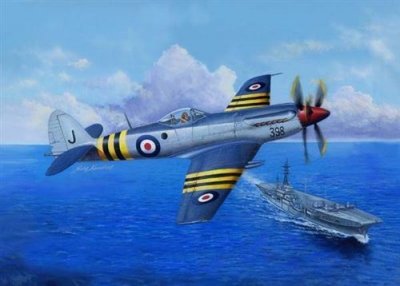 TRUMPETER Maquette avion  SUPERMARINE SEAFANG F.MK.32- 1/48 - Maquette