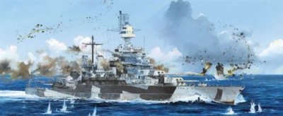 TRUMPETER Maquette avion  USS Colarado BB-45 1944- - Maquette d'avion