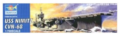 GENERIQUE Maquette avion Trumpeter USS CVN68 Nimitz - - Maquette d'avion