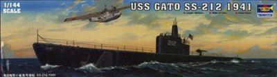 TRUMPETER Maquette avion  USS Gato SS-212 1941 - - Maquette d'avion