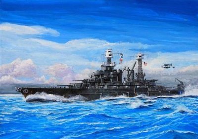TRUMPETER Maquette avion  USS Maryland BB-46 1941- - Maquette d'avion