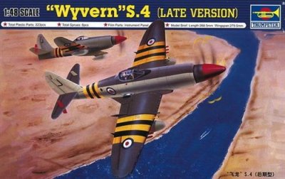 TRUMPETER Maquette avion  Westland Wyvern S.4 - 1/48 - Maquette d'avio