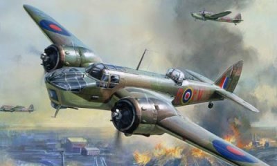 ZVEZDA Maquette avion  Bristol Blenheim Mk.IV- 1/200 - Maquette d'avio
