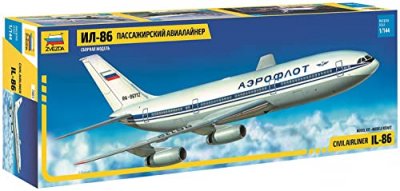 ZVEZDA Maquette avion  Ilyushin IL-86-1/144 - Maquette d'avion