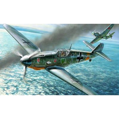 ZVEZDA Maquette avion  Messerschmitt Bf 109F-4- 1/48 - Maquette d'avio