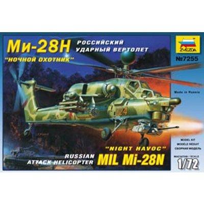 ZVEZDA Maquette avion  Mil Mi-28N -1/72 - Maquette d'avion