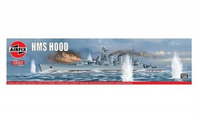 AIRFIX Maquette bateau  HMS Hood 's&eacute;rie Vintage Classic'- 1/600 - Maqu