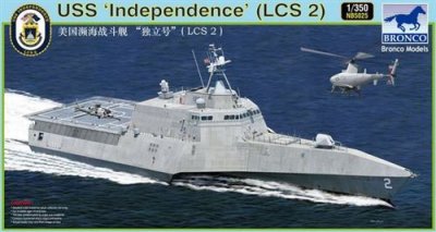 BRONCO MODELS Maquette bateau  LCS-2 Independance- 1/350 - Maquette de
