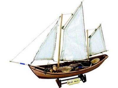 ARTESANíA LATINA Maquette bateau en bois : saint malo