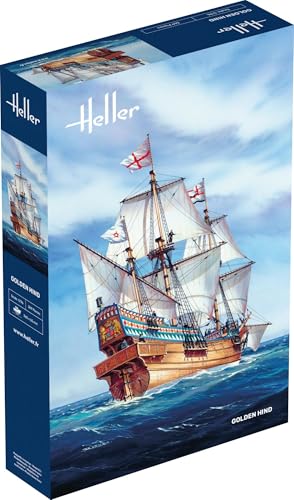 HELLER Maquette bateau  golden hind 1/200- 1/200 - Maquette de bateau