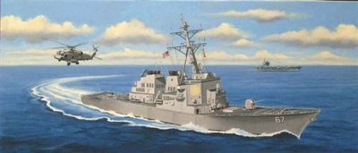  Maquette bateau Hobby Boss USS Cole DDG-67- 1/700 - Maquette de batea