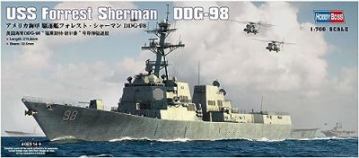 HOBBYBOSS Maquette bateau Hobby Boss USS Forest Sherman DDG-98- 1/700 - Maquett