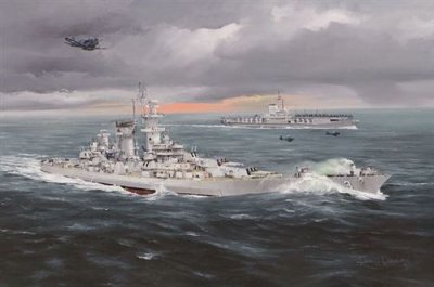HOBBYBOSS Maquette bateau Hobby Boss USS Hawai CB-3 0- 1/350 - Maquette de bate