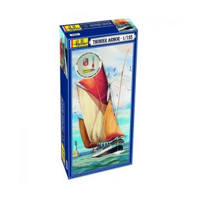 HELLER Maquette Bateau : Kit Complet : Thonier Armor-