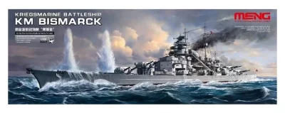 MENG Maquette bateau  Model Bataille navale de Bismarck- 1/700 - Maque
