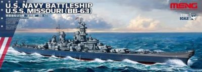 MENG Maquette bateau  Model USS Missouri BB-63- 1/700 - Maquette de ba
