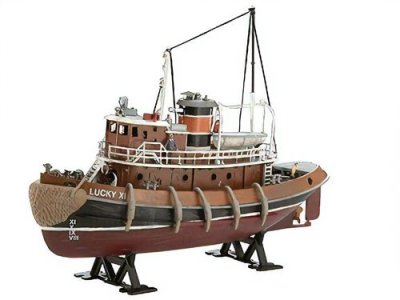 REVELL Maquette bateau  Bateau de remorquage de port- 1/108 - Maquette
