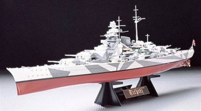 TAMIYA Maquette bateau  WWII German Battleship Tirpitz- 1/350 - Maquet