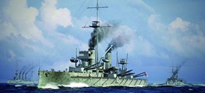 TRUMPETER Maquette bateau  HMS Dreadnought 1915- 1/700 - Maquette de b