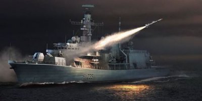 TRUMPETER Maquette bateau  HMS Monmouth F-235 Type 23 Frigate- 1/350 -