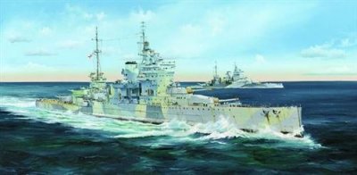 TRUMPETER Maquette bateau  HMS QUEEN ELIZABETH- 1/350 - Maquette de ba