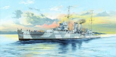 TRUMPETER Maquette bateau  HMS York 0- 1/350 - Maquette de bateau