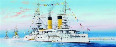  Maquette bateau Trumpeter NAVIGATION RUSSE TSESAREVICH 1904- 1/350 -