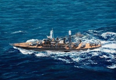 TRUMPETER Maquette bateau  U.S.S. West Virginia BB-48 1941- 1/700 - Ma