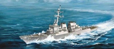 TRUMPETER Maquette bateau  USS Arleigh Burke DDG-51 - 1/350 - Maquette