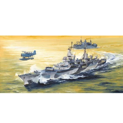 GENERIQUE Maquette bateau Trumpeter USS Indianapolis CA-35 1944- 1/350 - Maquet
