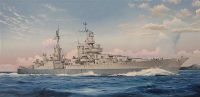 TRUMPETER Maquette bateau  USS INDIANAPOLIS CA-35 1945- 1/350 - Maquet