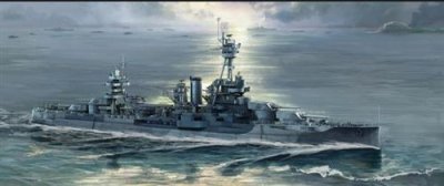TRUMPETER Maquette bateau  USS New York BB-34- 1/700 - Maquette de bat