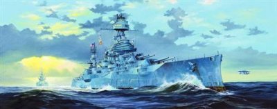TRUMPETER Maquette bateau  USS NOUVEAU TEXAS BB-35- 1/350 - Maquette d