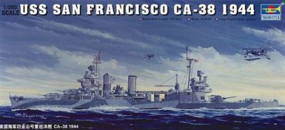 TRUMPETER Maquette bateau  USS San Fransisco CA-38 1944- 1/350 - Maque