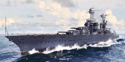 TRUMPETER Maquette bateau  USS Tennessee BB-43 1941- 1/700 - Maquette